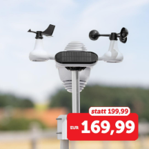 Abbildung digitale Wetterstation 7in1